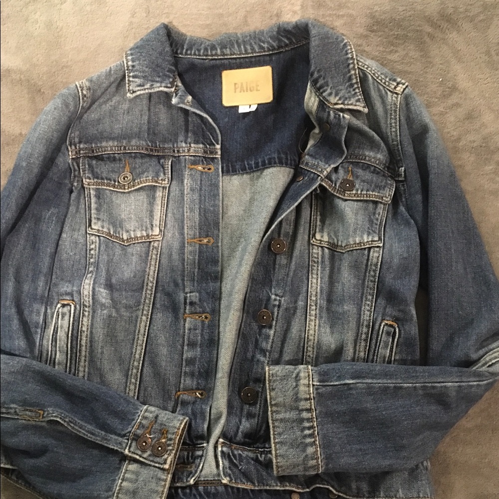 Paige jean jacket size small